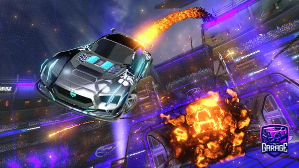 A Rocket League car design from kuallan