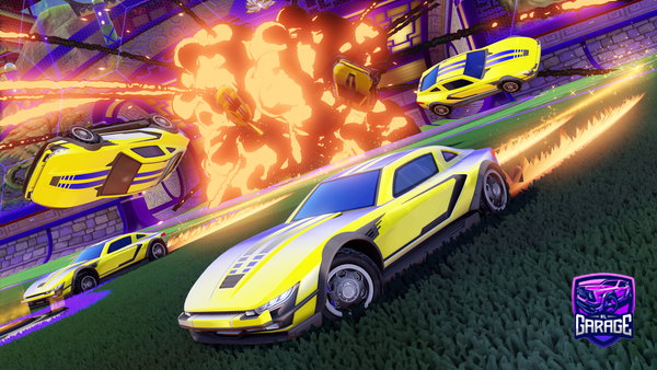 A Rocket League car design from autoFlemme