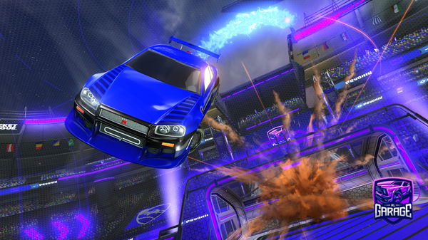 A Rocket League car design from Elpicho02