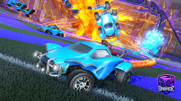 A Rocket League car design from senirl