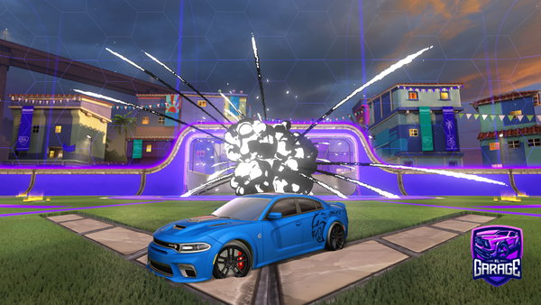 A Rocket League car design from hzbudjf