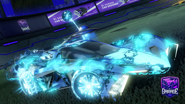 A Rocket League car design from ztune