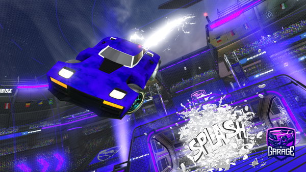 A Rocket League car design from LionDeniz