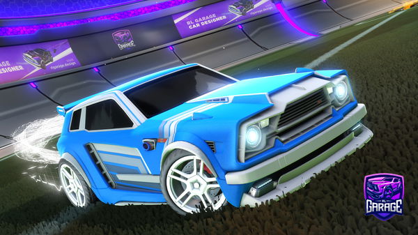 A Rocket League car design from TheGreenMan007