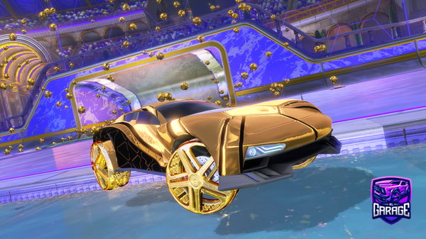 A Rocket League car design from Gh0stGames