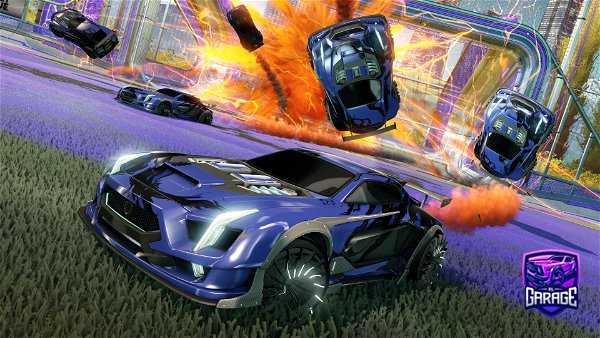 A Rocket League car design from CheeseManFunny7