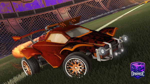 A Rocket League car design from LividFalcon