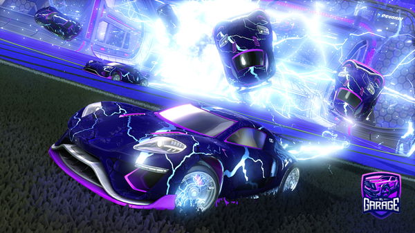 A Rocket League car design from MaxiT-axi0