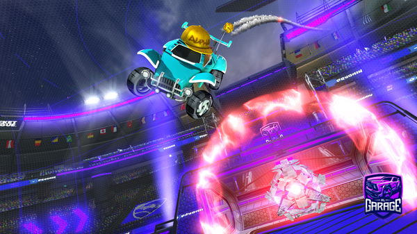 A Rocket League car design from Brush10