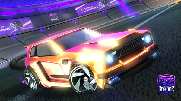 A Rocket League car design from Stelio