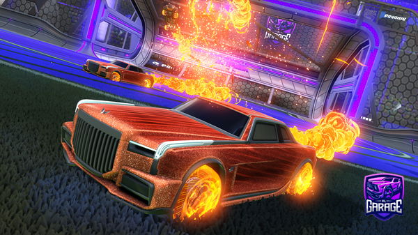 A Rocket League car design from CHIBIXofficial