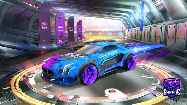 A Rocket League car design from wendys_twitter