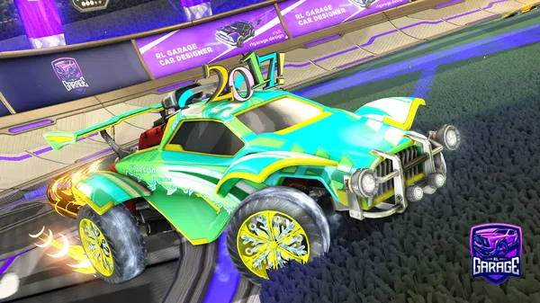 A Rocket League car design from Kriliq