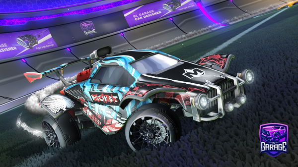 A Rocket League car design from southo