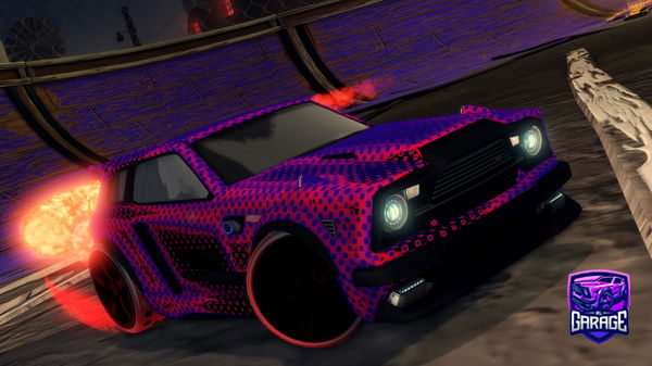 A Rocket League car design from DH_IS_A_SWEAT