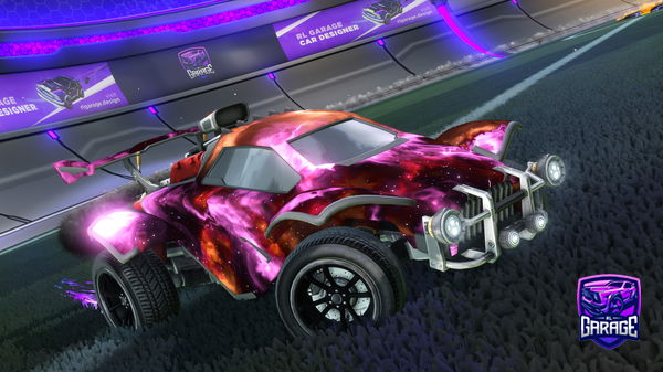 A Rocket League car design from Milesgamerb