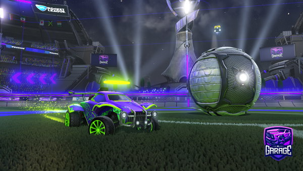 A Rocket League car design from Yo7