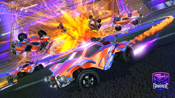 A Rocket League car design from ETLdarkfire