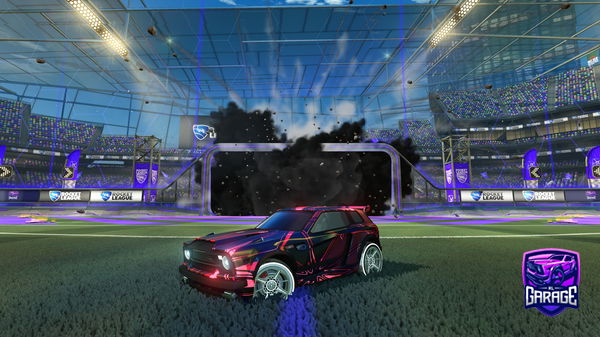 A Rocket League car design from OpaMahmoet