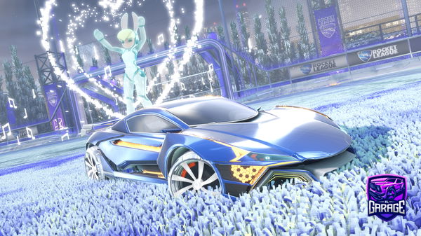 A Rocket League car design from poisonplanet809