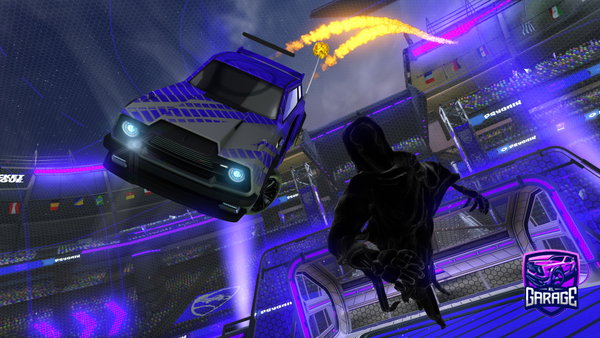 A Rocket League car design from ObaiLOL