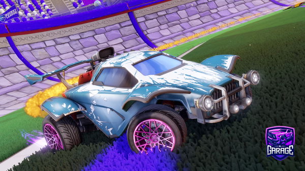 A Rocket League car design from ZXHIL