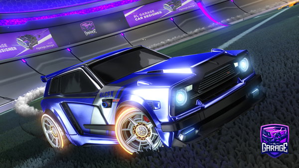 A Rocket League car design from TitanFranz07