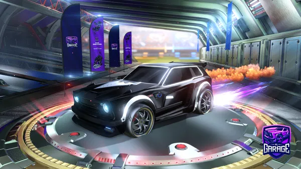 A Rocket League car design from brucedarkspoon