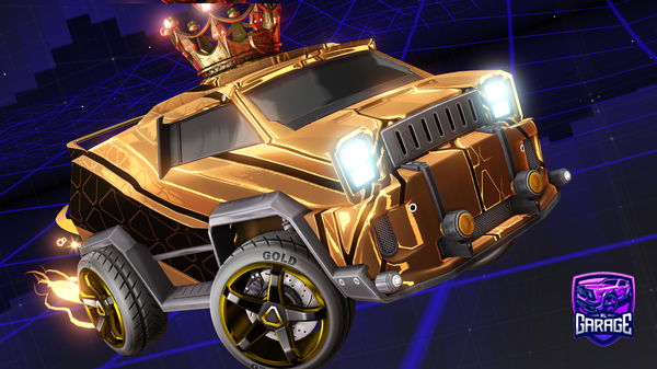 A Rocket League car design from kv1confia