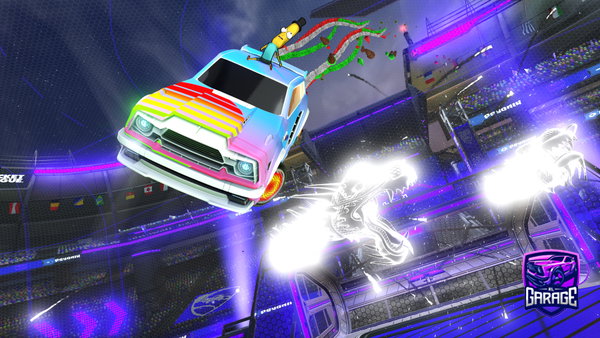 A Rocket League car design from AariffAdam