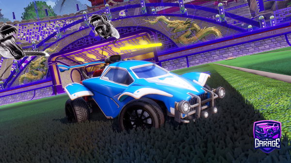 A Rocket League car design from Daviegg7