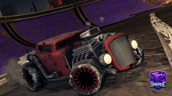 A Rocket League car design from Mashmelov3