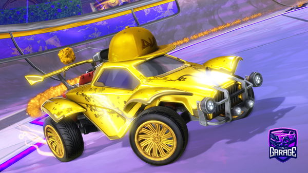 A Rocket League car design from RemyLord3620