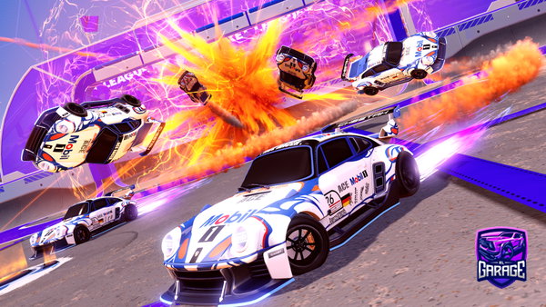 A Rocket League car design from yunglacroix