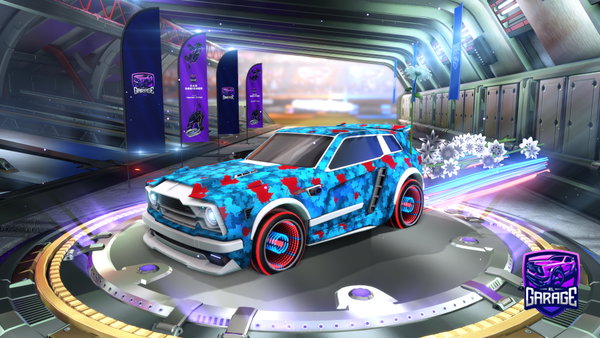 A Rocket League car design from OBSDGlitch