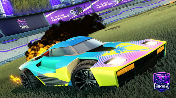 A Rocket League car design from Forgotchair