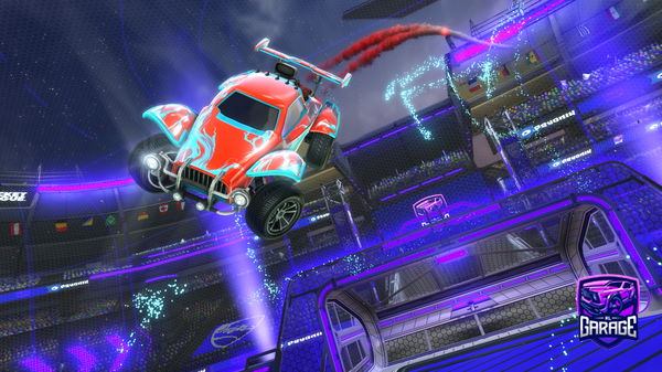 A Rocket League car design from hedgehoggod