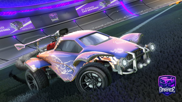 A Rocket League car design from Amar_rl