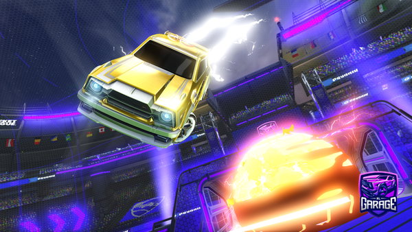 A Rocket League car design from benjeepengu