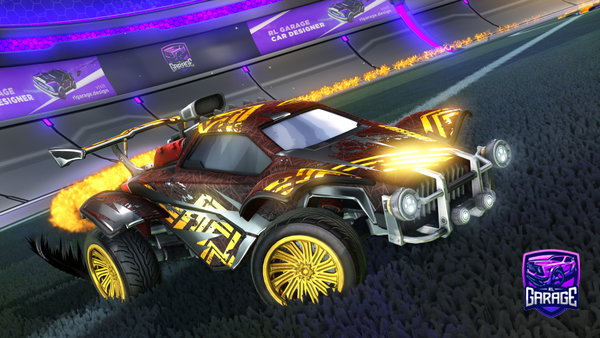 A Rocket League car design from harrtzzy