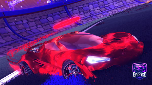 A Rocket League car design from Iceman365
