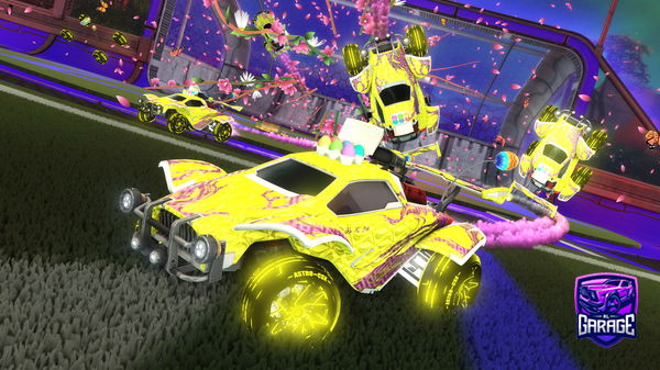 A Rocket League car design from canning