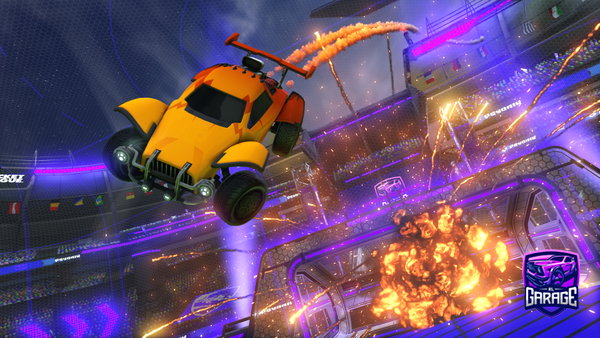 A Rocket League car design from BlackyMouse