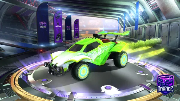 A Rocket League car design from STL-QUASAR