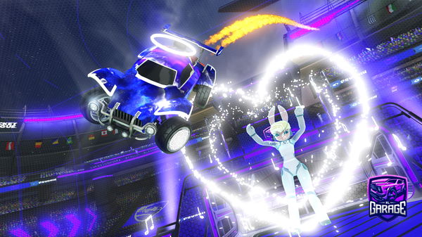 A Rocket League car design from Vocchauve