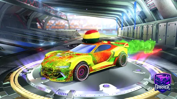 A Rocket League car design from 653Voltic
