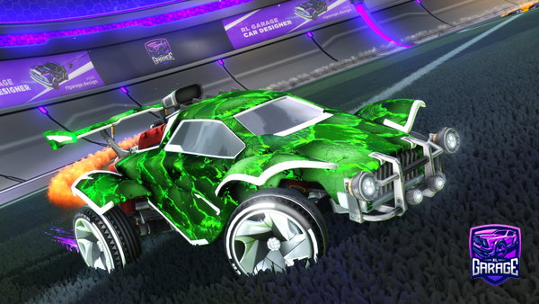 A Rocket League car design from AkanoBR
