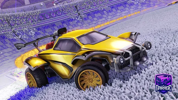 A Rocket League car design from Beeyd