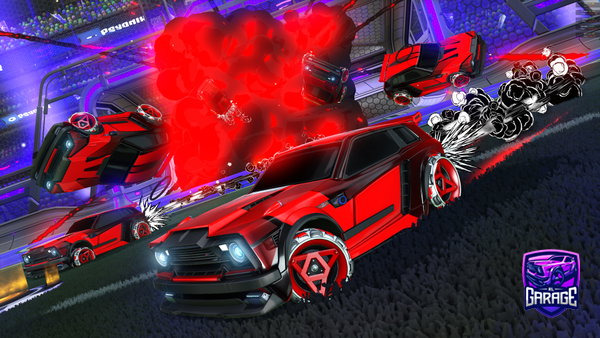 A Rocket League car design from MATEOXX