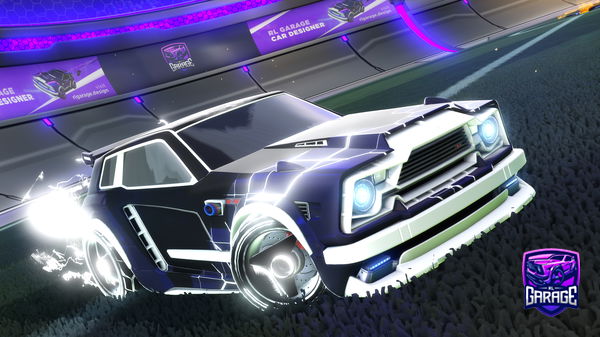 A Rocket League car design from Zxtos